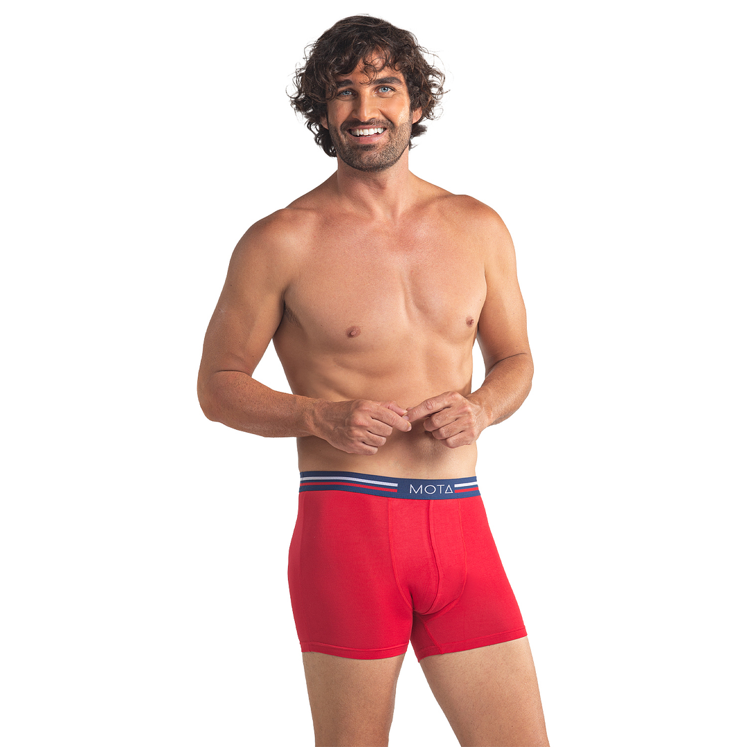 BÓXER MEDIO MODAL PACK 3 AZUL 4