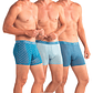BÓXER MEDIO MODAL PACK 4 AZUL PETRÓLEO - Miniatura 1