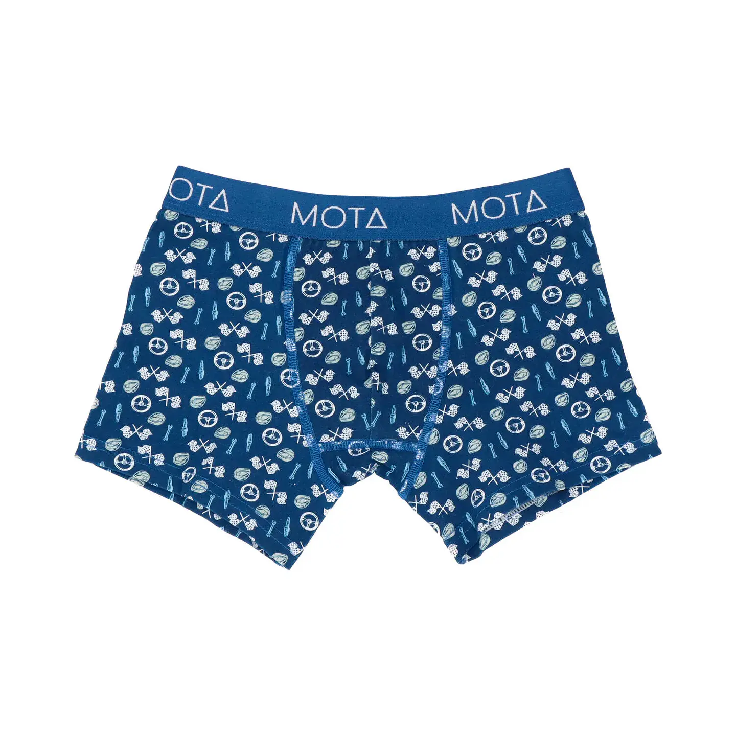 BÓXER NIÑO PACK 3 ESTAMPADO AZUL 3