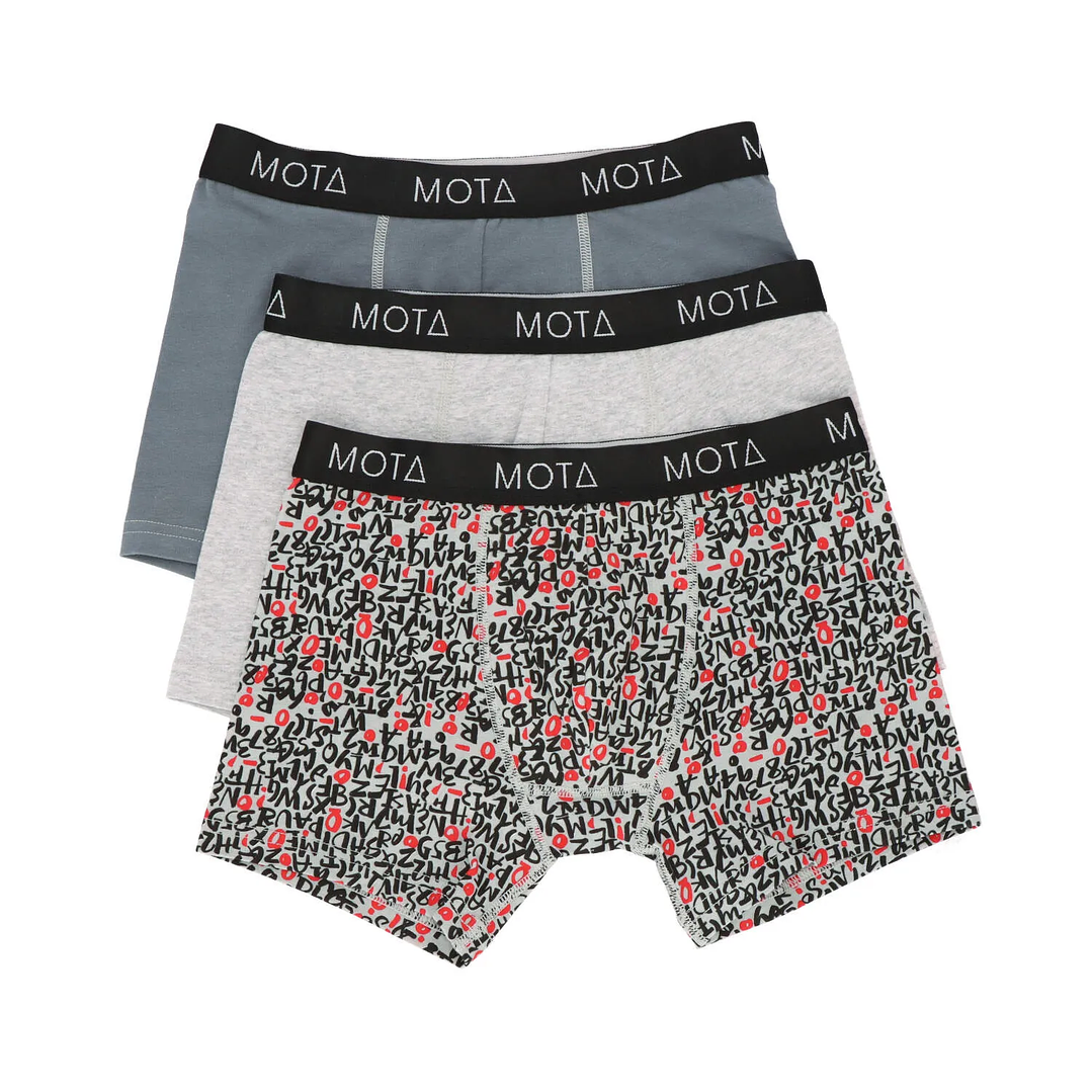 BÓXER JUVENIL PACK 3 SURTIDO 3 1