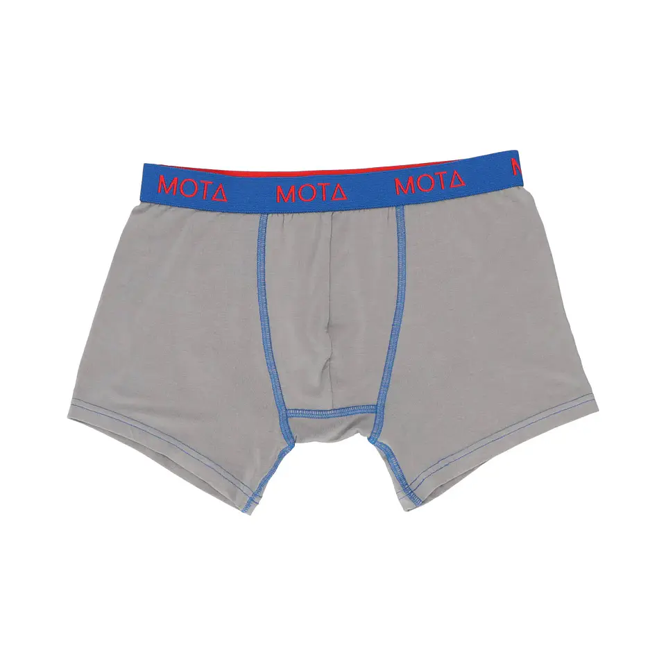 BÓXER BAMBÚ JUVENIL PACK 3 ESTAMPADO GRIS 3