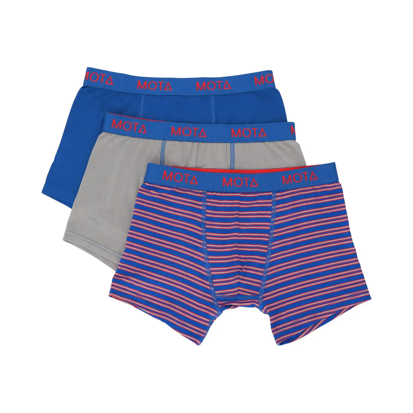 BÓXER BAMBÚ JUVENIL PACK 3 ESTAMPADO GRIS 1