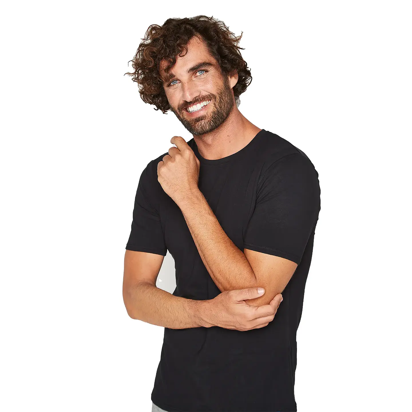 POLO MANGA CORTA ALGODÓN NEGRO 1
