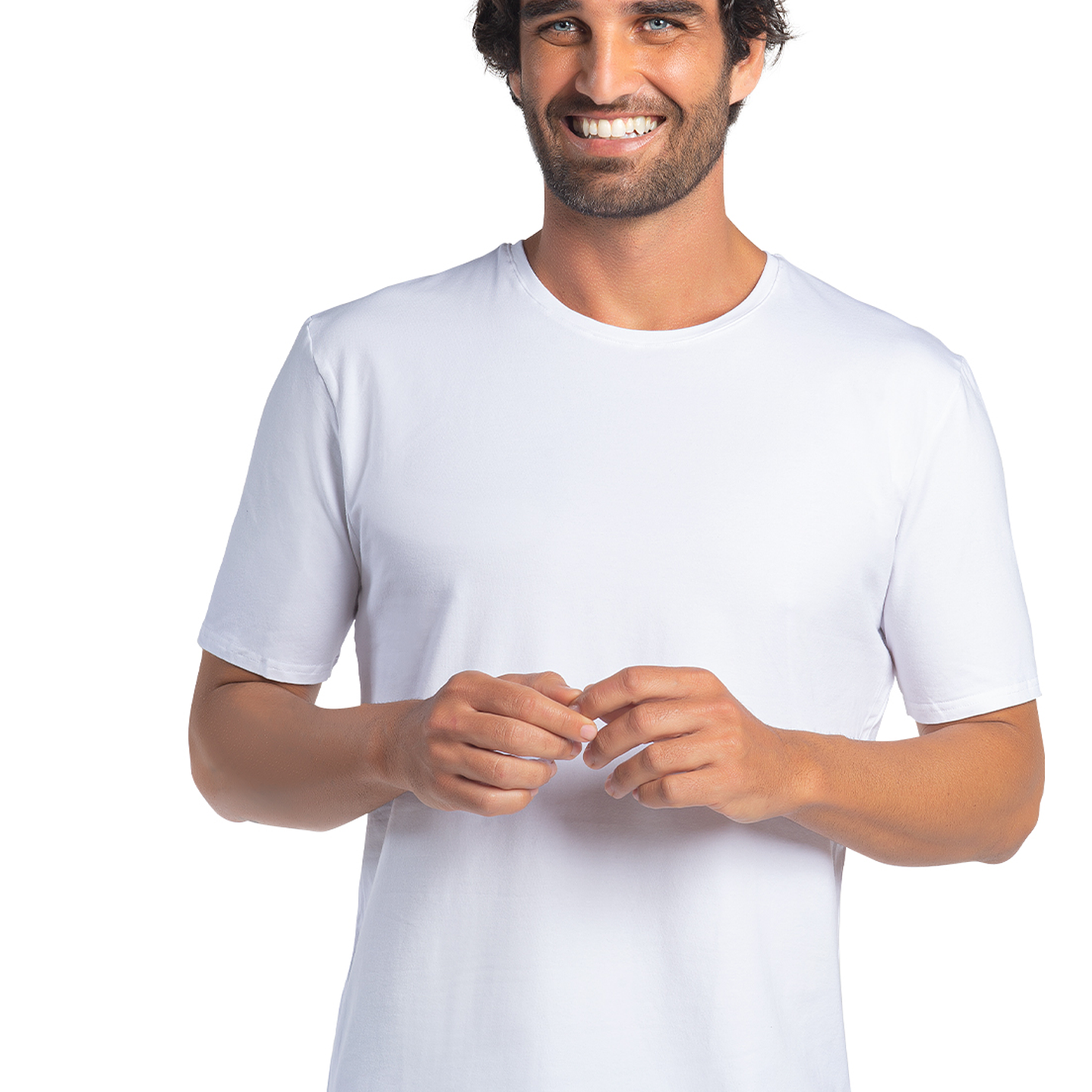 POLO MANGA CORTA BLANCO 1