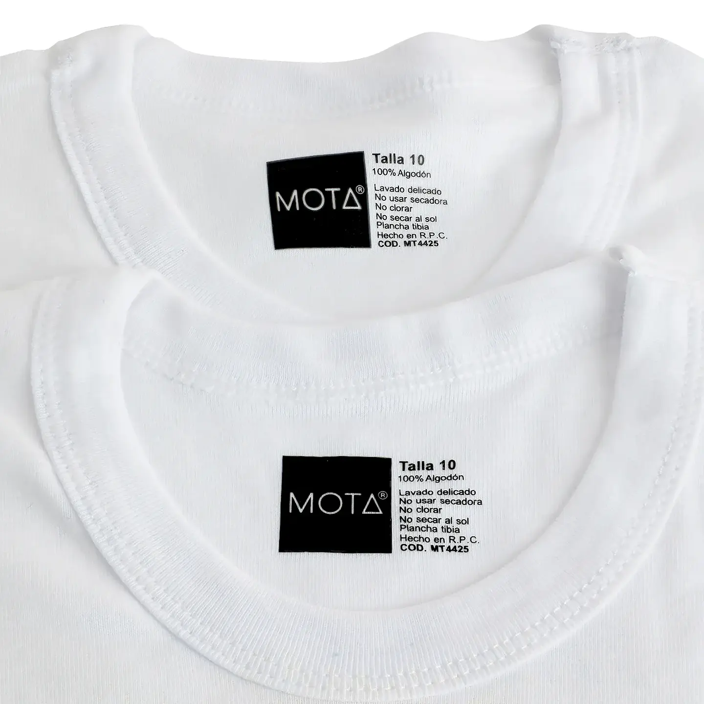 POLOS MANGA CORTA PACK 2 BLANCO 2