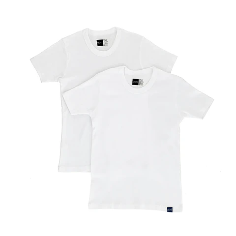 POLO MANGA CORTA PACK 2 BLANCO