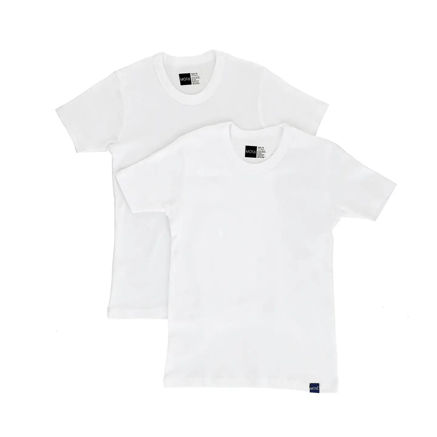 POLOS MANGA CORTA PACK 2 BLANCO 1