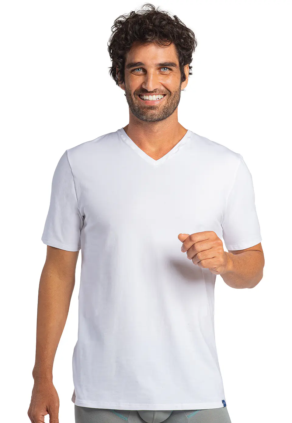 POLO MANGA CORTA PACK 2 ALGODÓN BLANCO 2