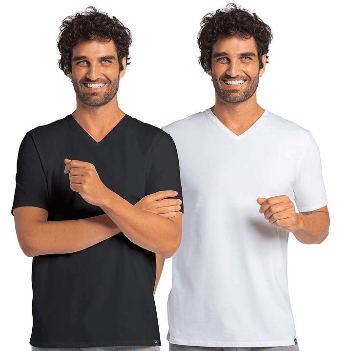 POLO MANGA CORTA PACK 2 ALGODÓN SURTIDO 2 1