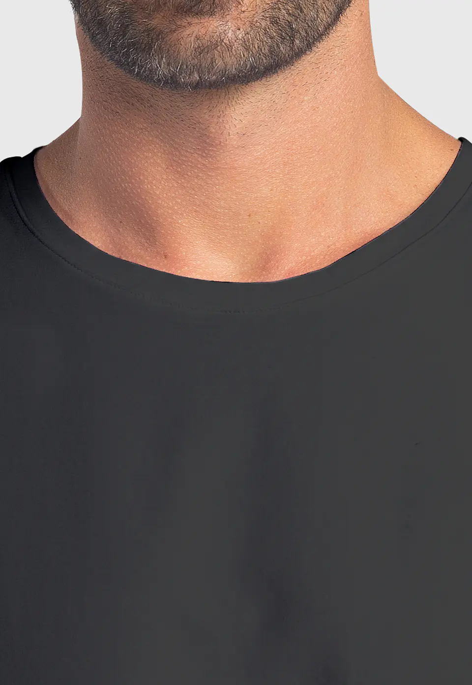 POLO MANGA LARGA ALGODÓN NEGRO 2
