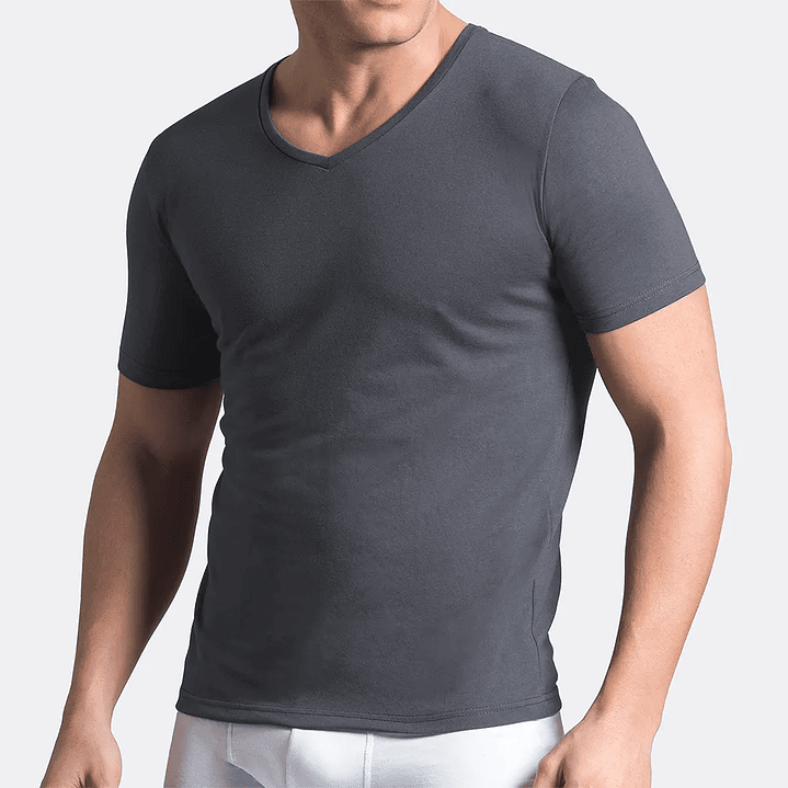 POLO MANGA CORTA BAMBÚ MARENGO 1