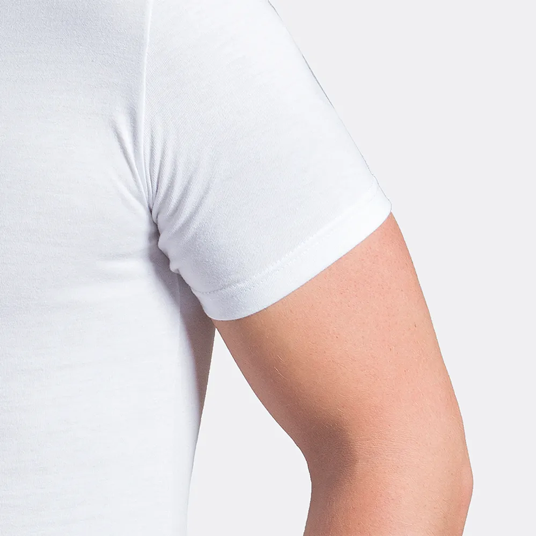 POLO MANGA CORTA BAMBÚ BLANCO 2