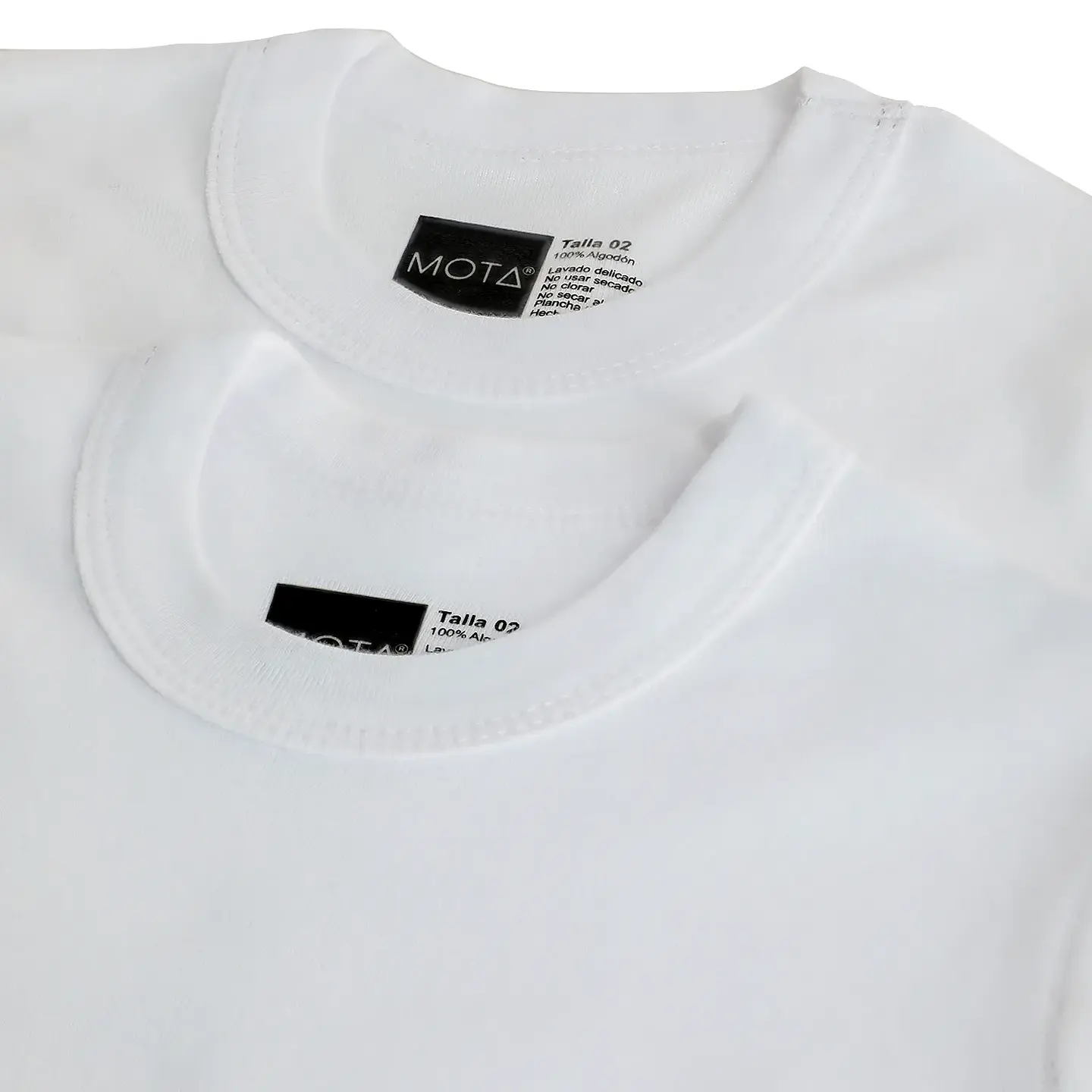 POLO MANGA CORTA INFANTIL PACK 2 BLANCO 2