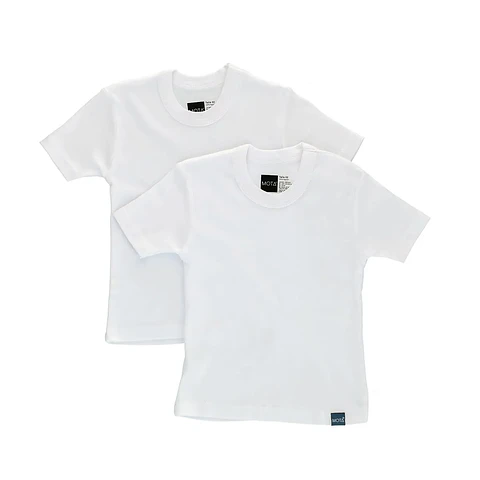 POLO MANGA CORTA PACK 2 BLANCO
