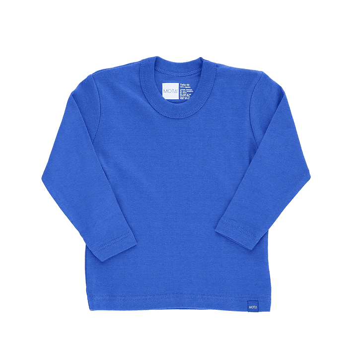 POLO MANGA LARGA AZUL 1