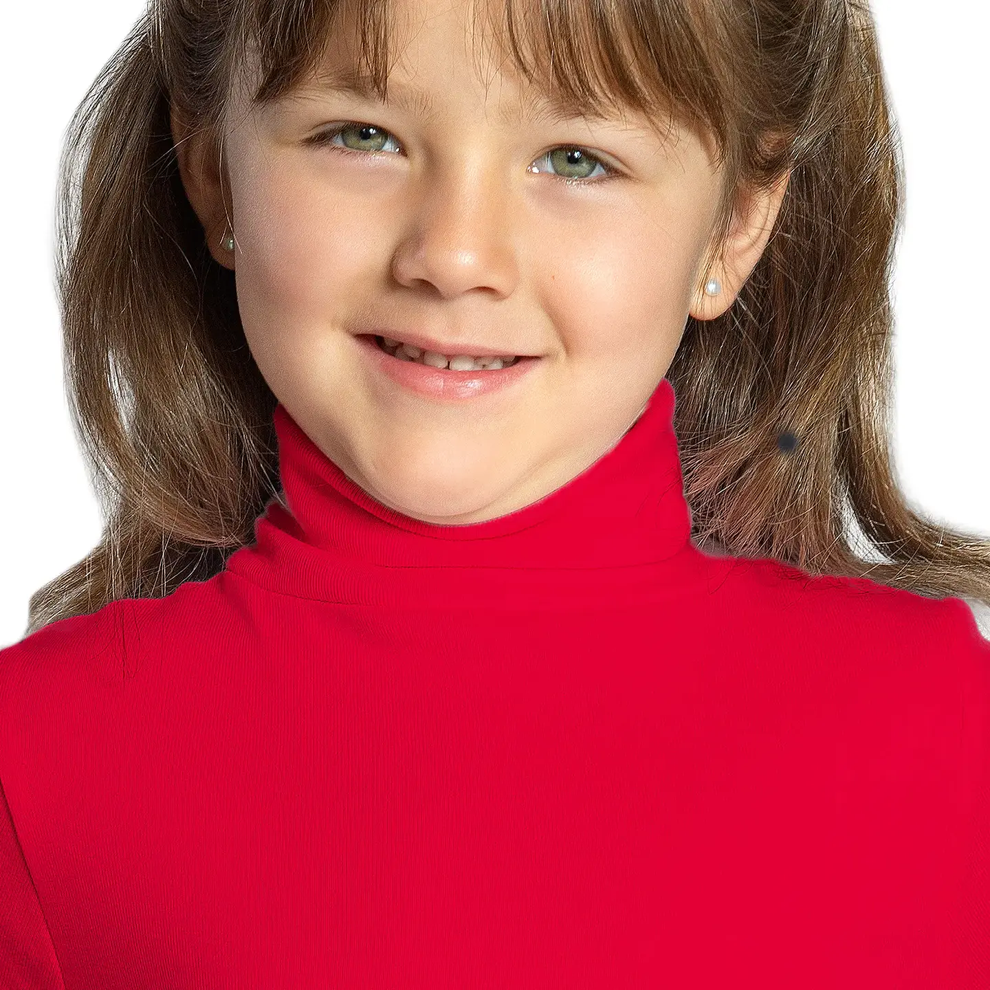 CAFARENA MANGA LARGA INFANTIL ROJO  2