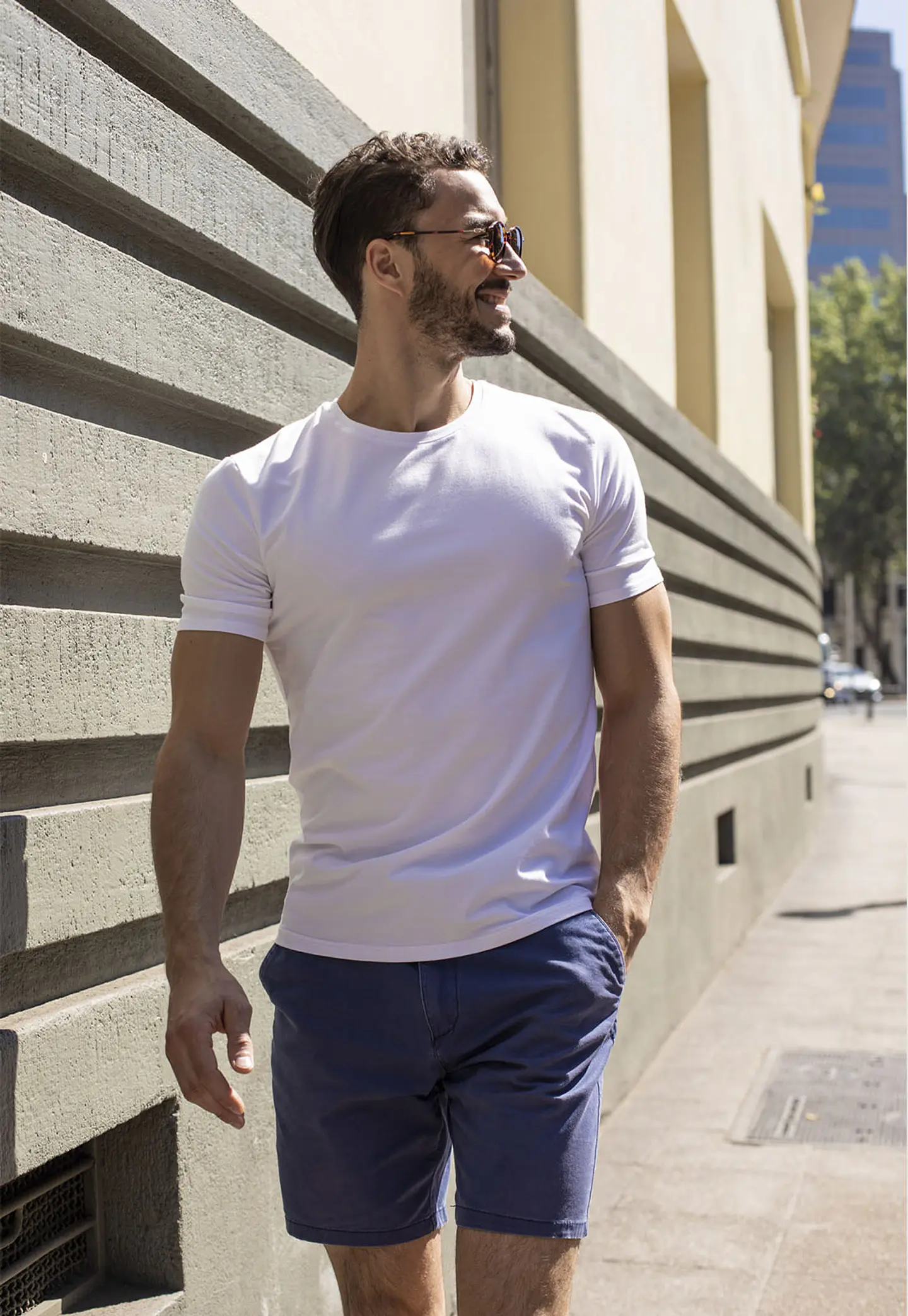 POLO MANGA CORTA ALGODÓN BLANCO 3