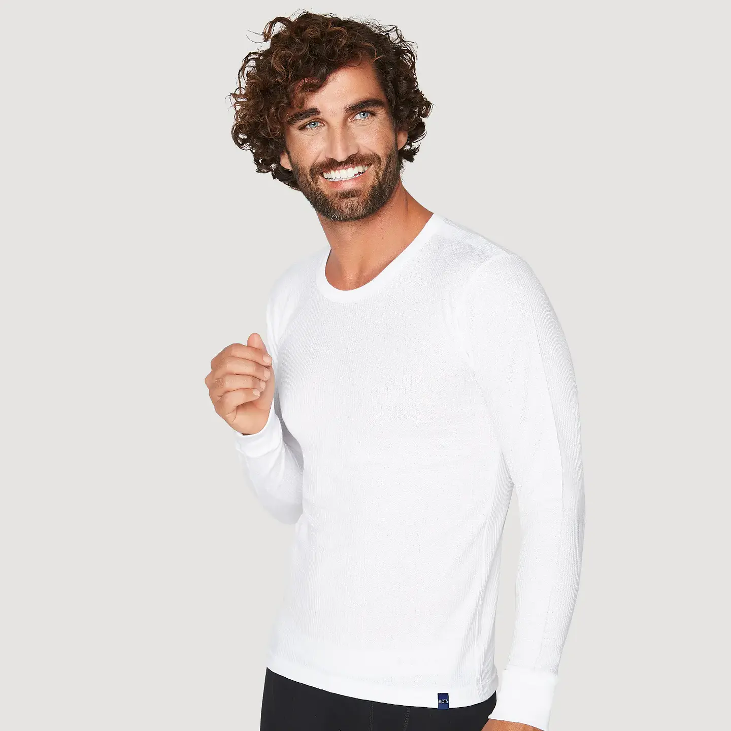 POLO TÉRMICO MANGA LARGA BLANCO 1