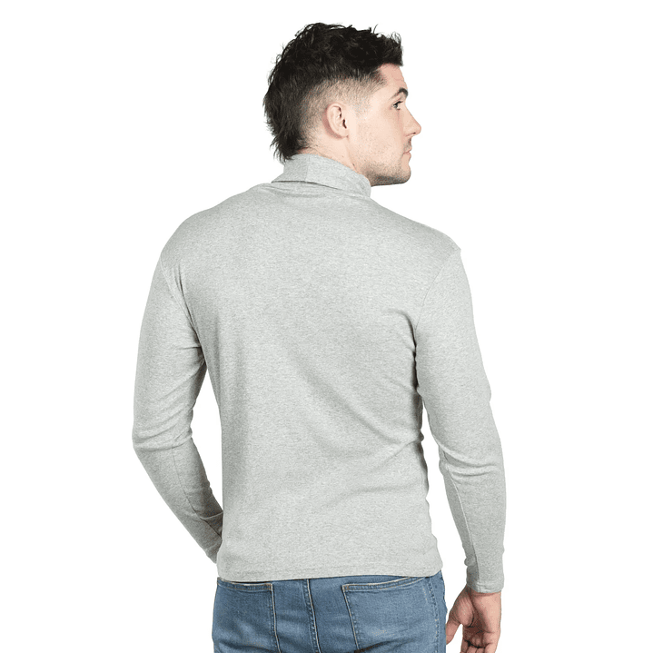 CAFARENA HOMBRE ALGODÓN GRIS MELANGE 2