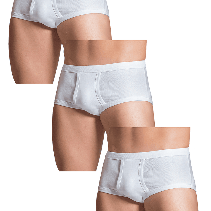 CALZONCILLO PACK 3 BLANCO 3