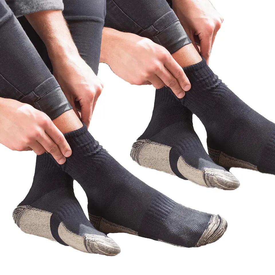 MEDIAS DE COBRE PACK 2 NEGRO 1