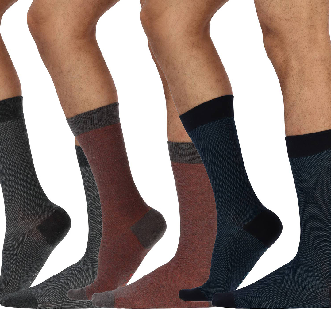 CALCETÍN PACK 3 AZUL 1