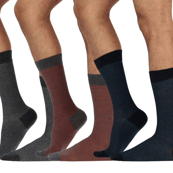 CALCETÍN PACK 3 AZUL 1