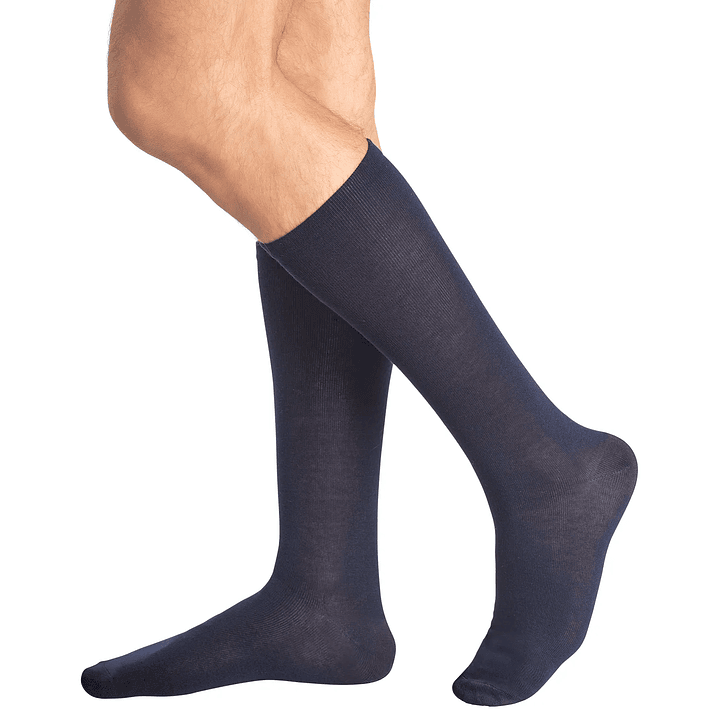 CALCETÍN PACK 2 BAMBÚ AZUL 2