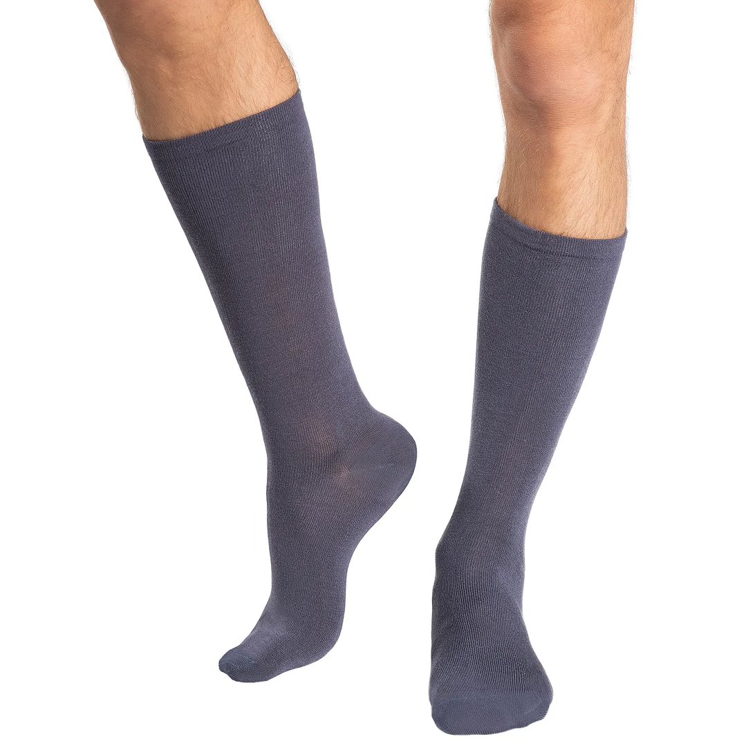 CALCETÍN PACK 2 BAMBÚ GRIS 1