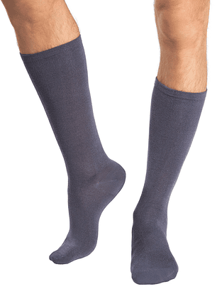 CALCETÍN PACK 2 BAMBÚ GRIS