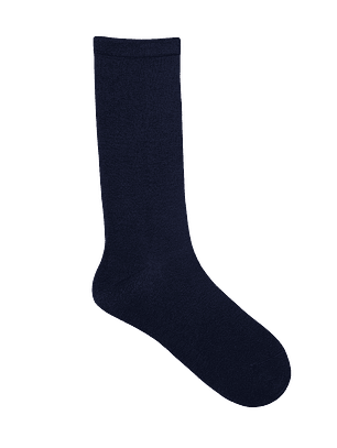 CALCETÍN PACK 2 ALGODÓN AZUL