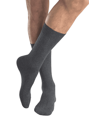 CALCETÍN MEDIO ALGODÓN PACK 2 MARENGO