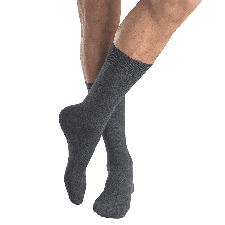 CALCETÍN MEDIO ALGODÓN PACK 2 MARENGO 1