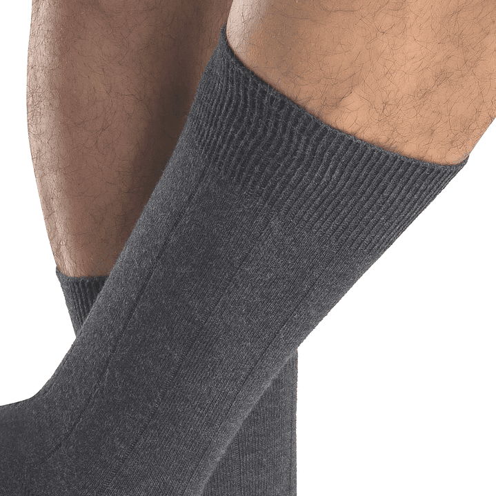 CALCETÍN MEDIO ALGODÓN PACK 2 MARENGO 3