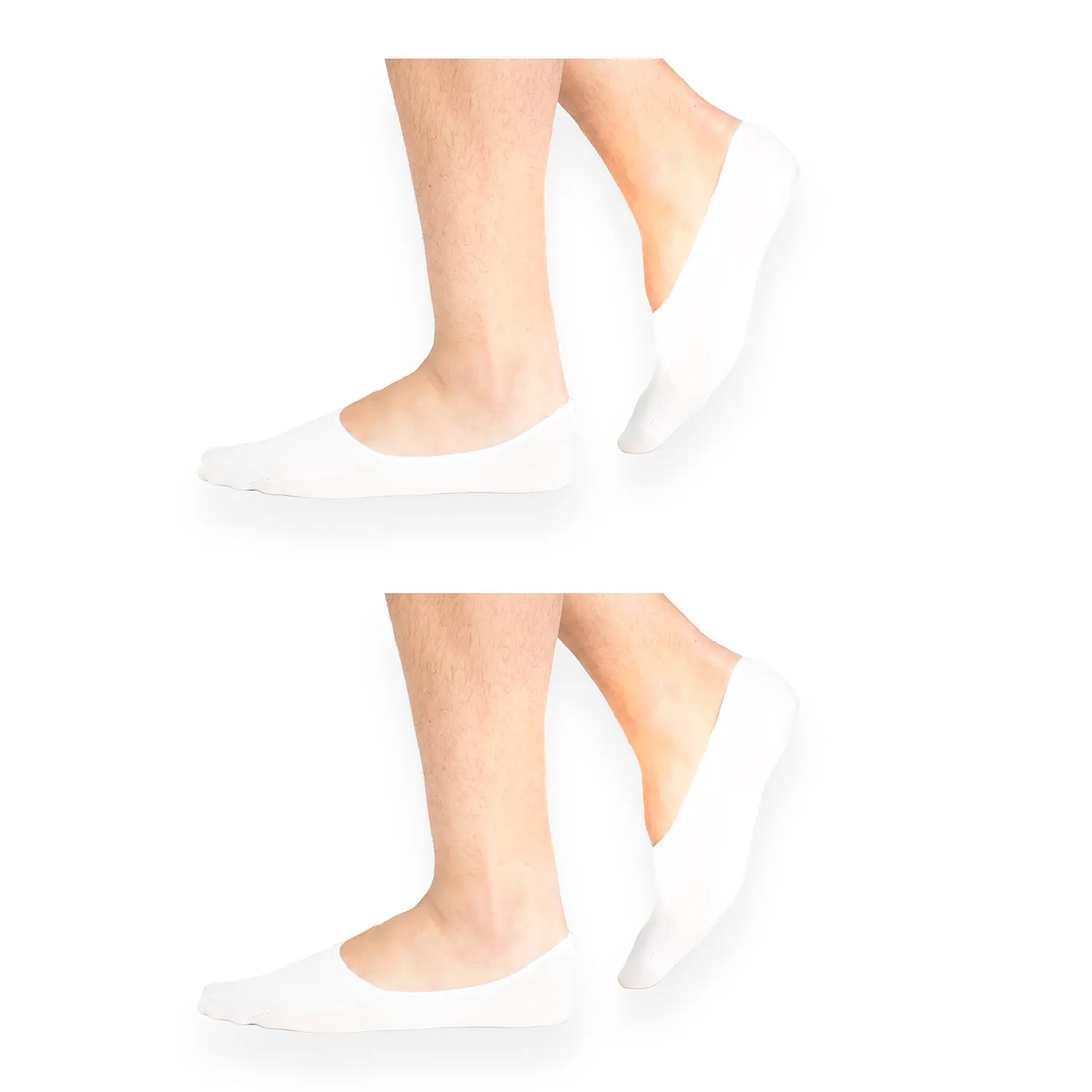 CALCETÍN INVISIBLE BAMBÚ PACK 3 BLANCO 2