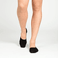CALCETÍN INVISIBLE BAMBÚ PACK 3 NEGRO - Miniatura 1