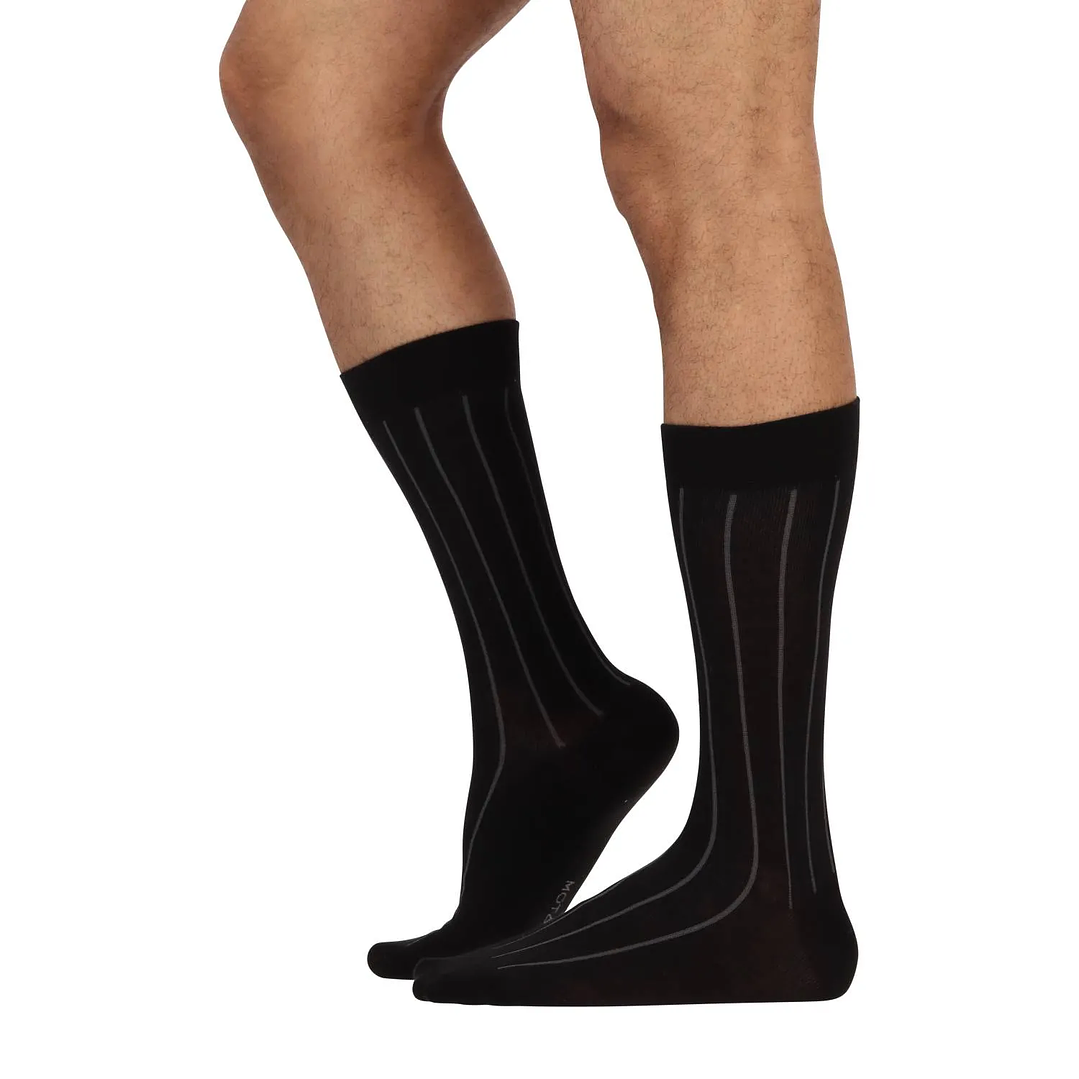 CALCETÍN PACK 6 NEGRO  1