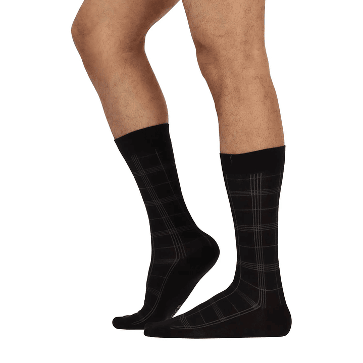 CALCETÍN PACK 6 NEGRO  2