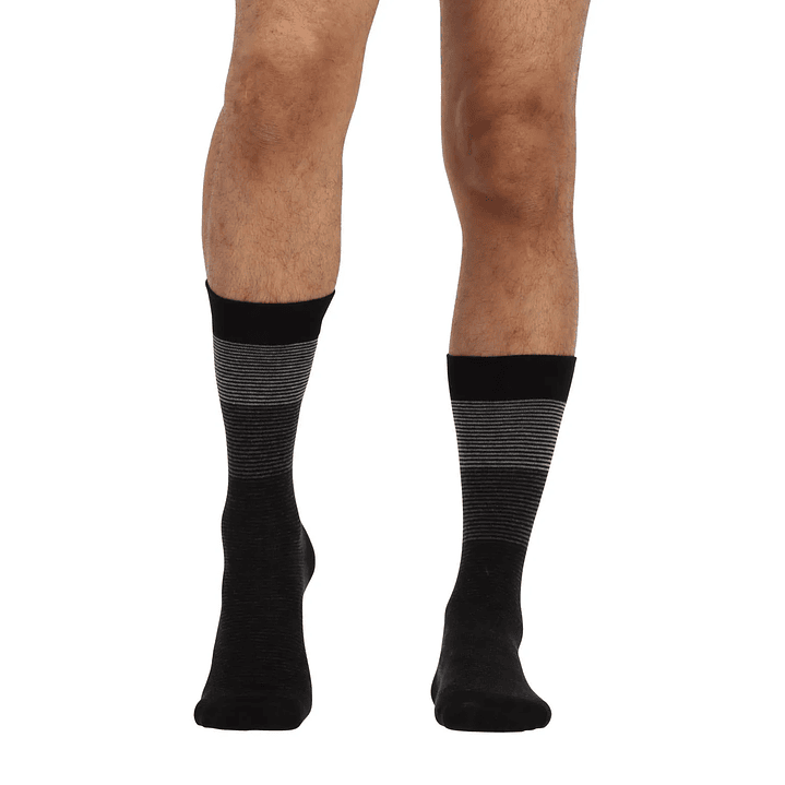 CALCETÍN PACK 6 NEGRO  7