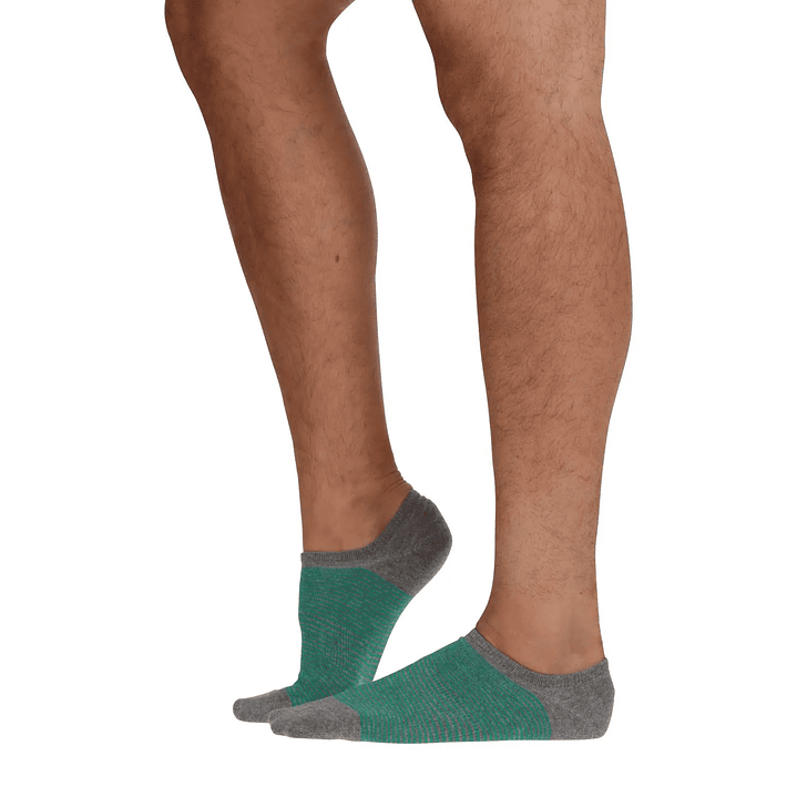 Calcetín Invisible Algodón Pack 4 3