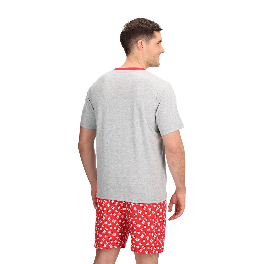 Pijama Corto Algodón Navidad 3
