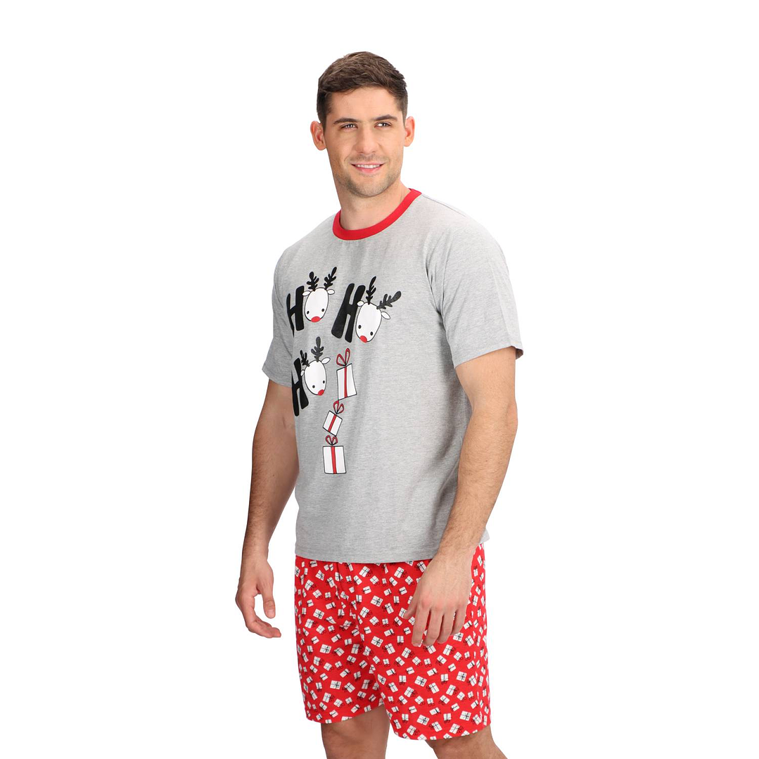 Pijama Corto Algodón Navidad 2