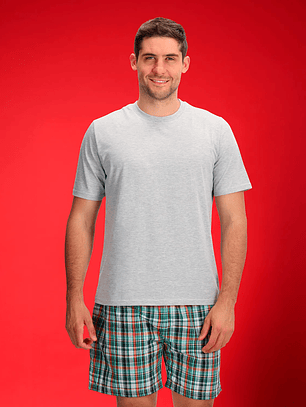 Pijama Corto Algodón
