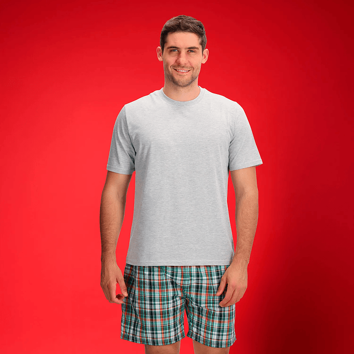 Pijama Corto Algodón 1