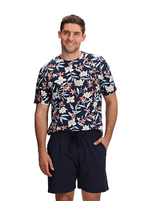 Pijama Corto Algodón