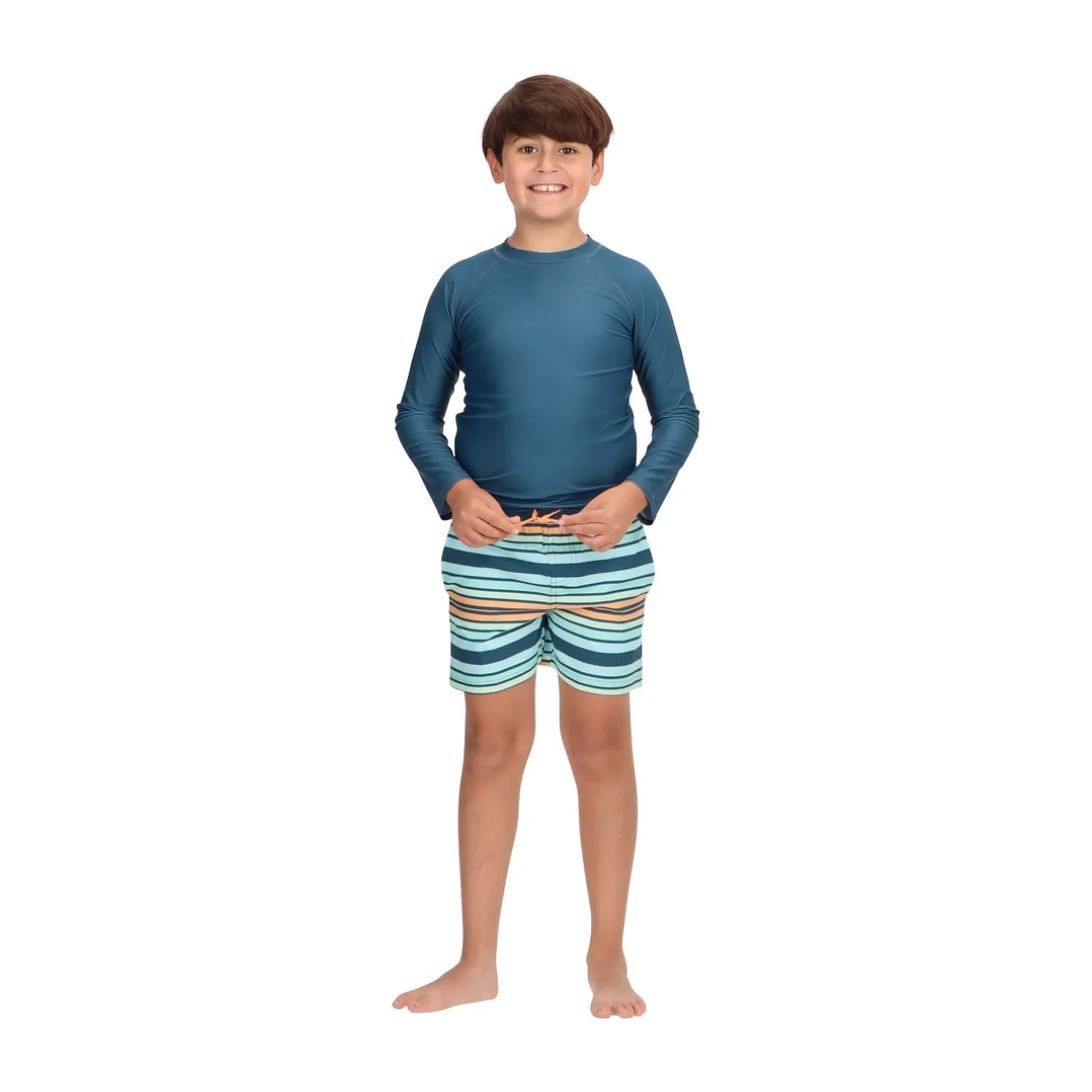 Ropa de baño Infantil de rayas 1