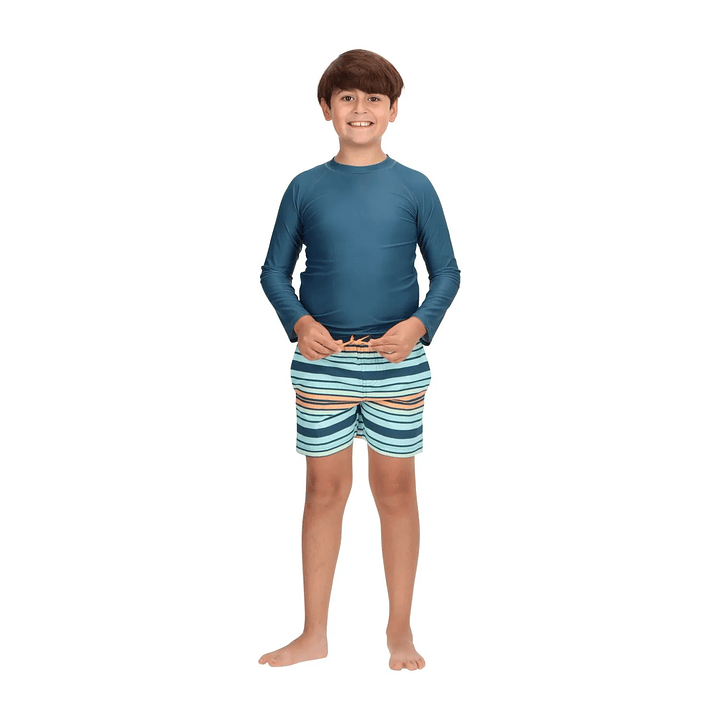 Ropa de baño Infantil de rayas 1