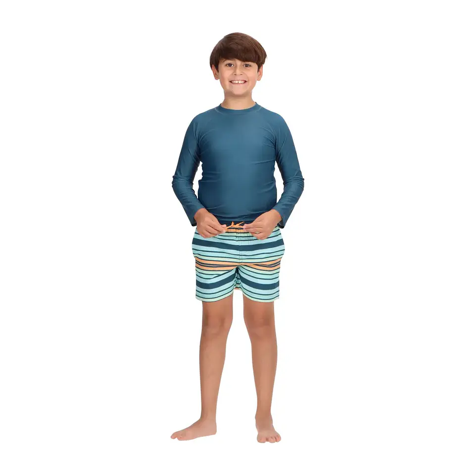 ROPA DE BAÑO INFANTIL RAYAS 1