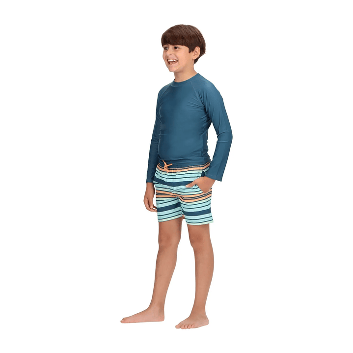 Ropa de baño Infantil de rayas 2