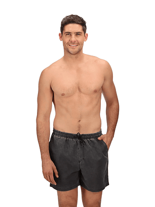 Ropa De Baño Hombre Negro